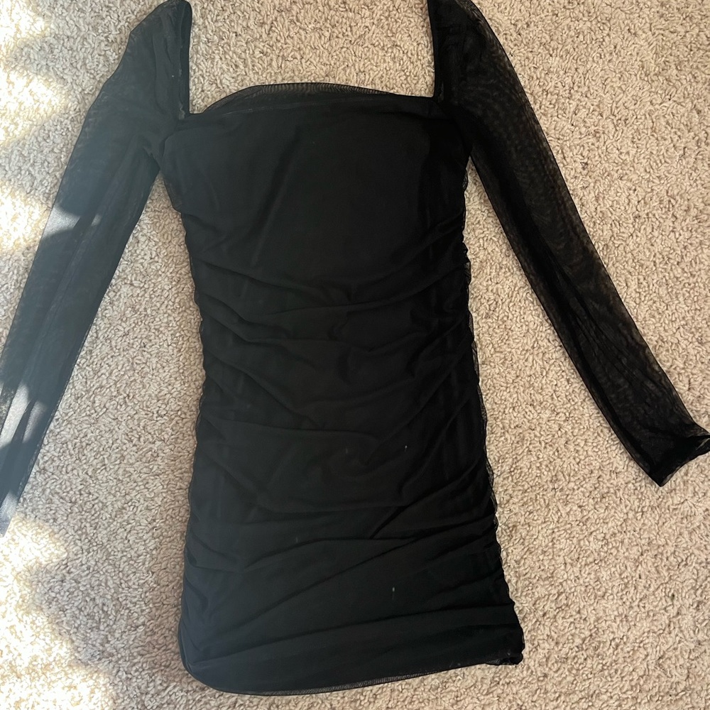Princess Polly black dress— size 8